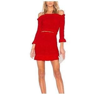 Lovers + Friends 2 pc Skirt Set. NWOT